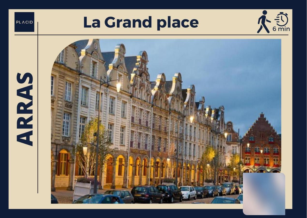 Le Scottmanhouse - Appartement Prive - Centre Ville - Gare - Wi-Fi Arras Kültér fotó